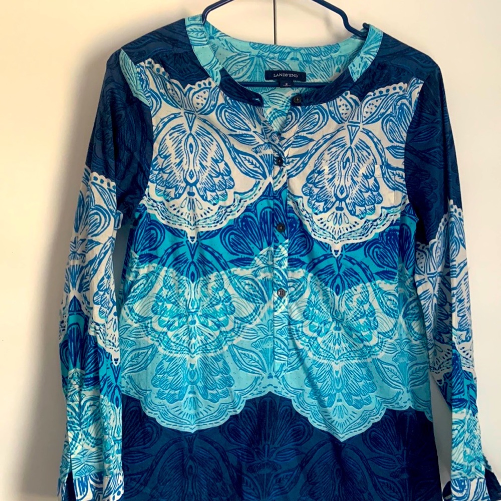 Lands End Tunic or Coverup Size 2